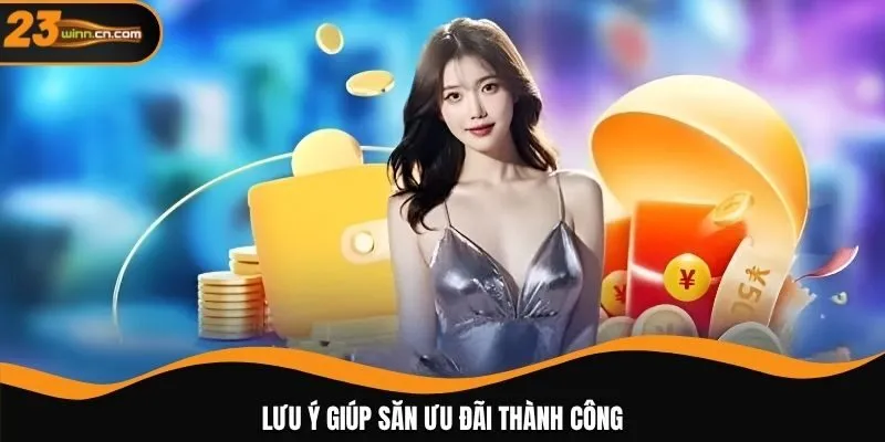 Lưu ý giúp săn ưu đãi thành công